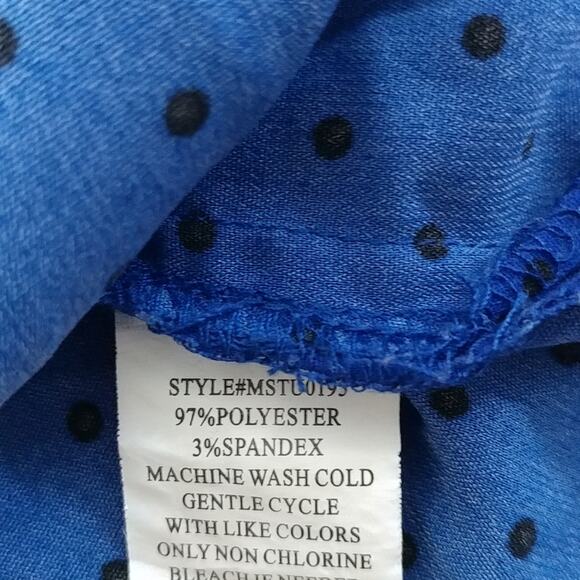 Notations Polka Dot Top Size M - Picture 6 of 6